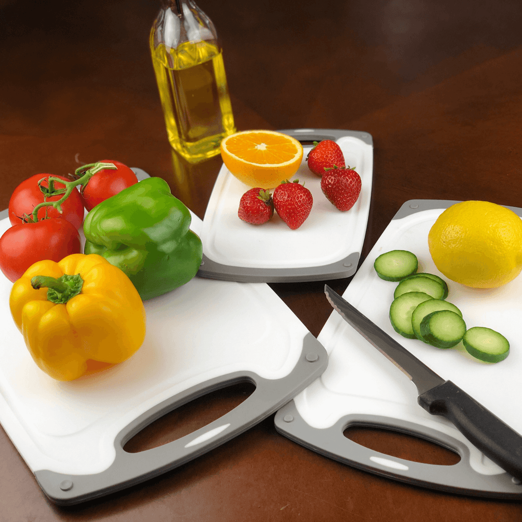 Pe Antibacterial And Antifungal Cutting Board For Restaurant And Hotel -  Round Plastic Cutting Board, Thick Chopping Board