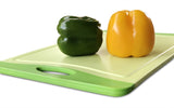 Green and Orange Cutting Board - 18 x 12