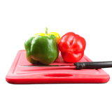 Red and Green Cutting Board - 12 x 8