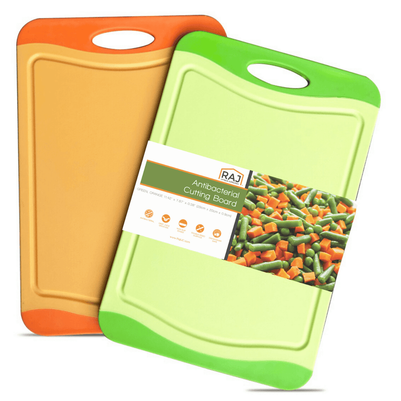 Raj Antibacterial Plastic Cutting Board - Small - Lime Green – Raj